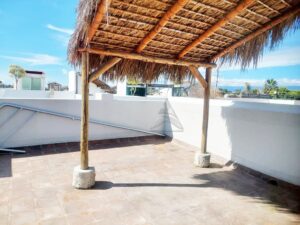 roof garden con pergola y excelente vista