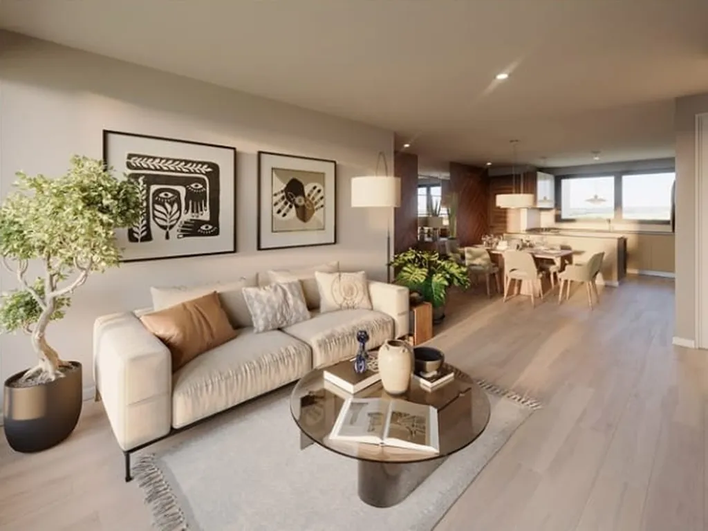 amplios espacios en sala comedor