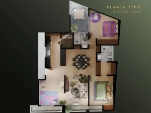 departamentos en zavaleta