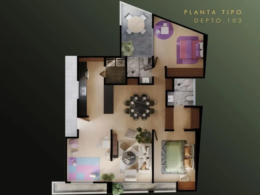 departamentos en zavaleta