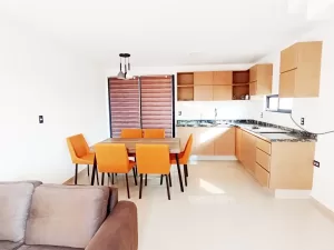 cocina integral equipada abierta