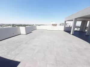 roof garden con asador