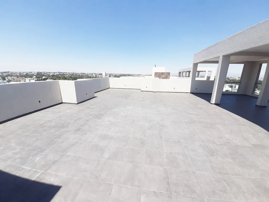 roof garden con asador