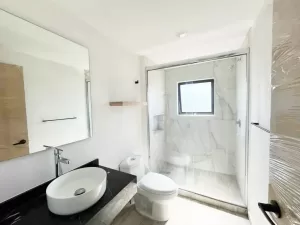 recamara principal con baño completo