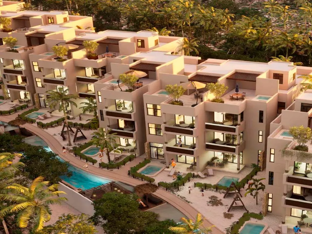 Departamentos con playa privada