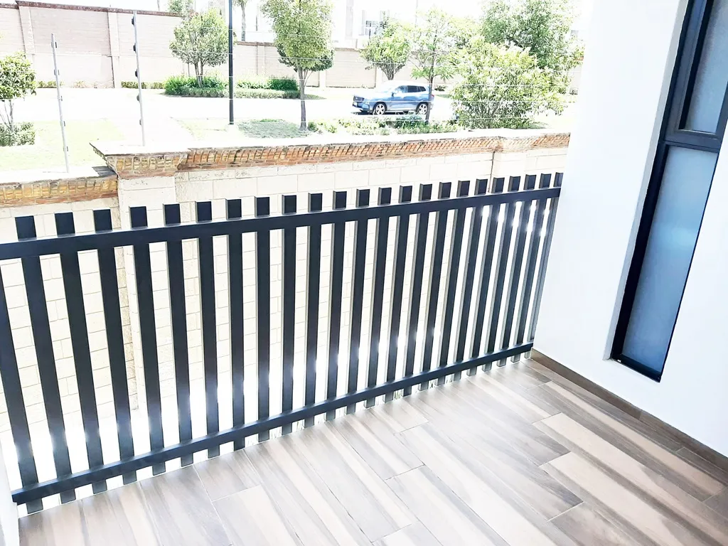 balcón en recamaras