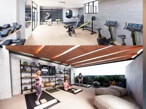 torre de departamentos con elevador