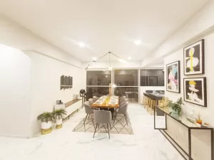 amplia sala comedor de lujo