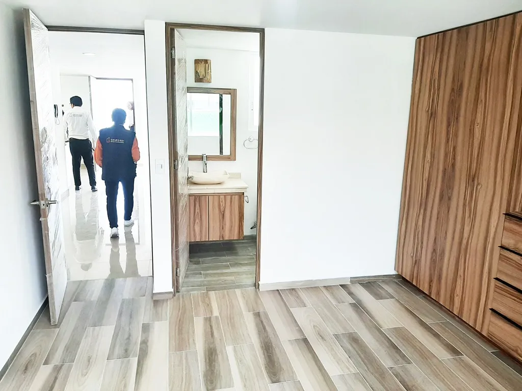 recamara principal con baño completo