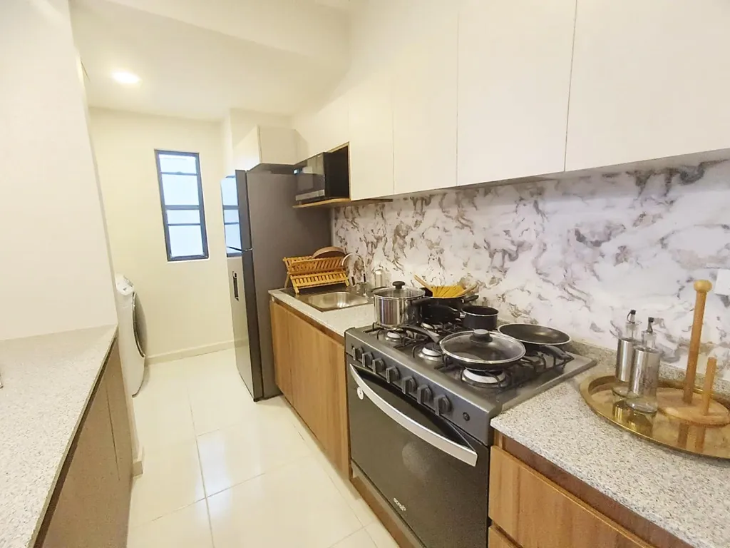 cocina integral abierta