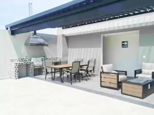 roof garden con excelente vista