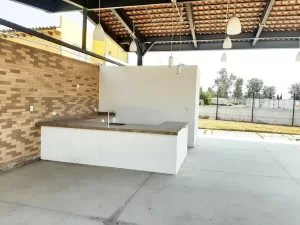 palapa para eventos dentro del fraccionamiento