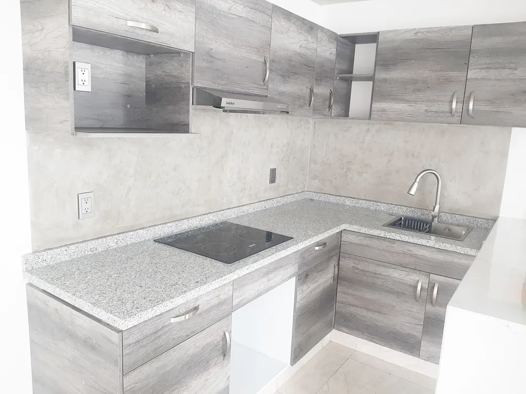 cocina de lujo con parrilla electrica