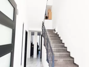 escaleras de mármol