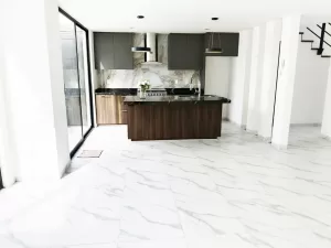 cocina integral equipada de lujo