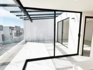 roof garden con doble entrada