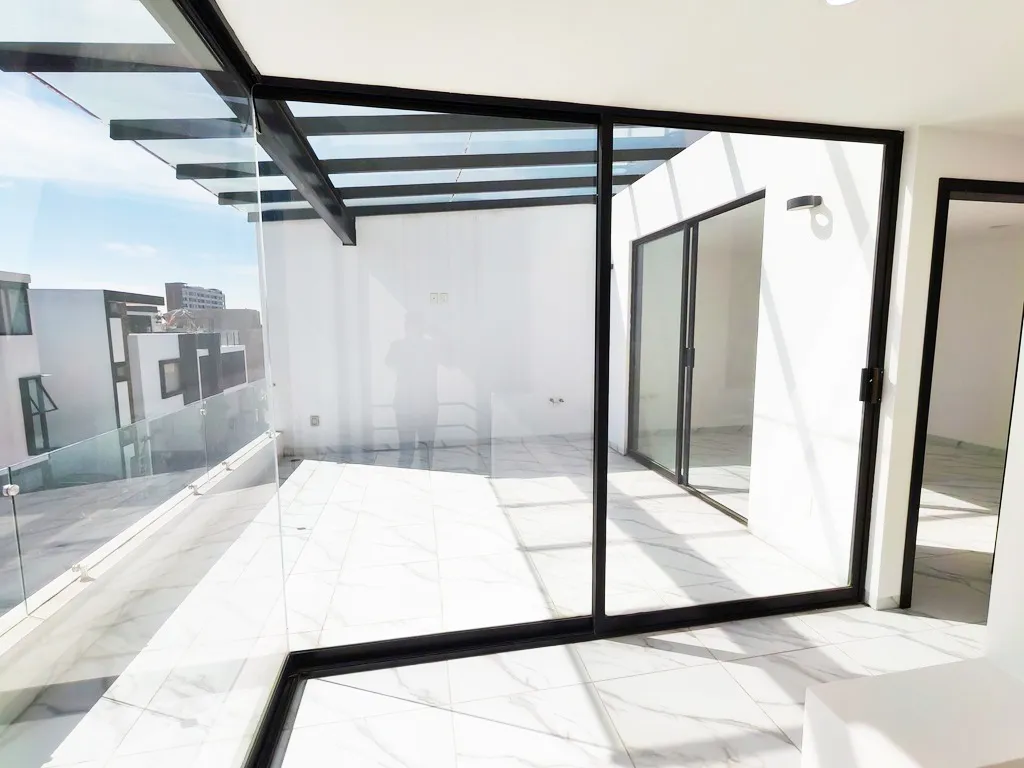 roof garden con doble entrada