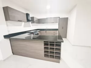 cocina integral equipada de lujo