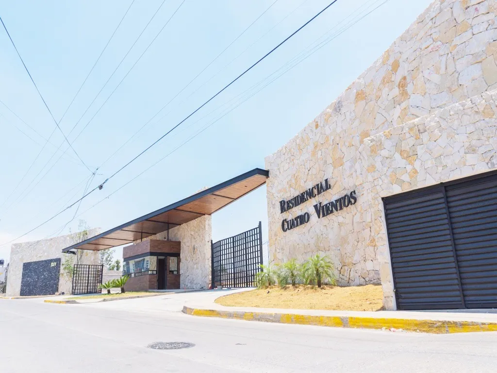 fraccionamiento con alberca y amenidades