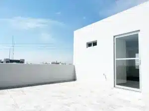 Duero Residencial roof garden con vista a los volcanes