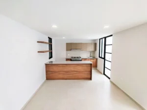 cocina integral abierta equipada