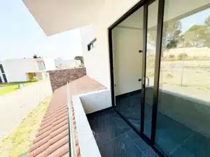 Finca Las Memorias 30 balcón en recamara principal con hermosa vista