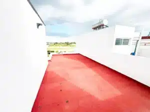 área de roof garden