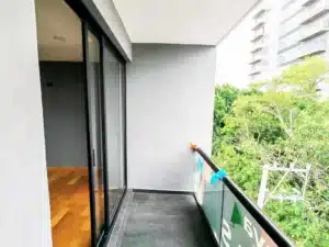Nova Living recamara principal con balcón con hermosa vista